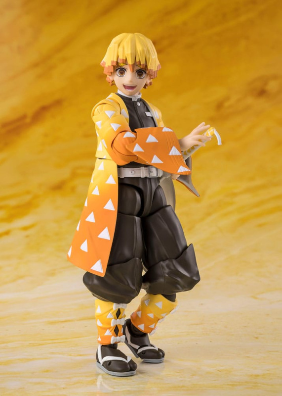 Demon Slayer: Kimetsu no Yaiba S.H.Figuarts Action Figure Zenitsu Agatsuma 14 cm 4