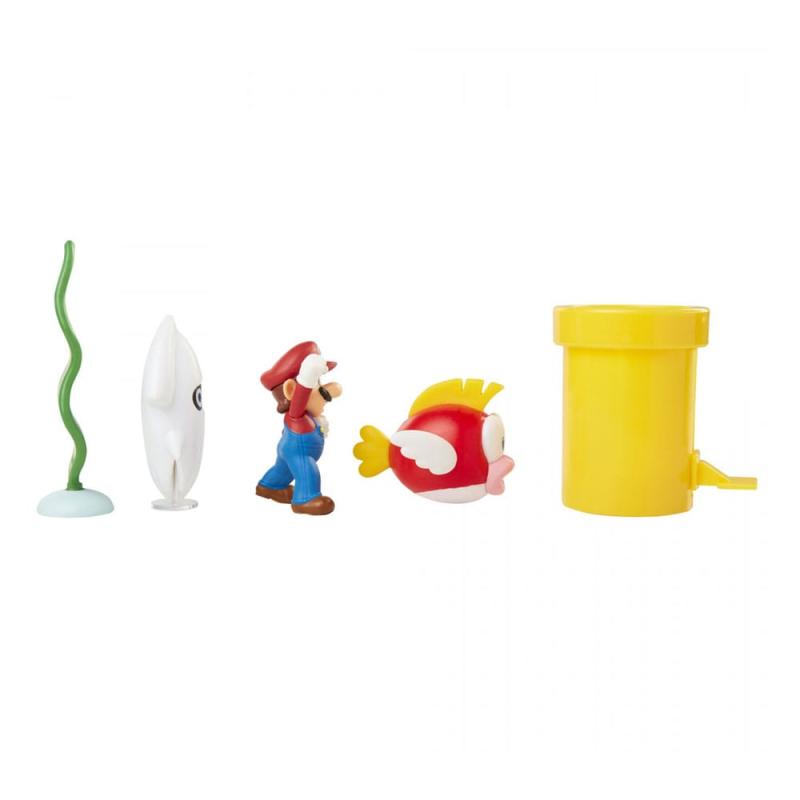 World of Nintendo Super Mario Diorama Set Assortment (6)