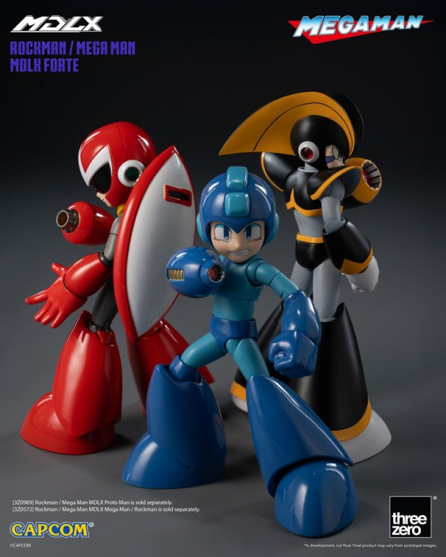 Mega Man MDLX Action Figure Rockman / Mega Man Forte 10 cm 13