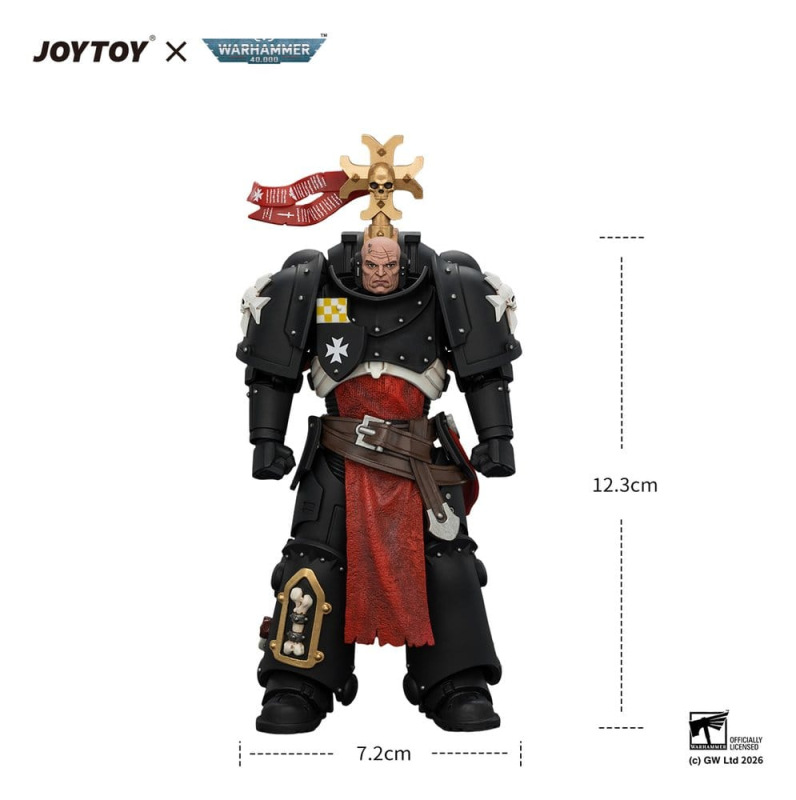 Warhammer Action Figure Black Templars Execrator 1 12 cm 6