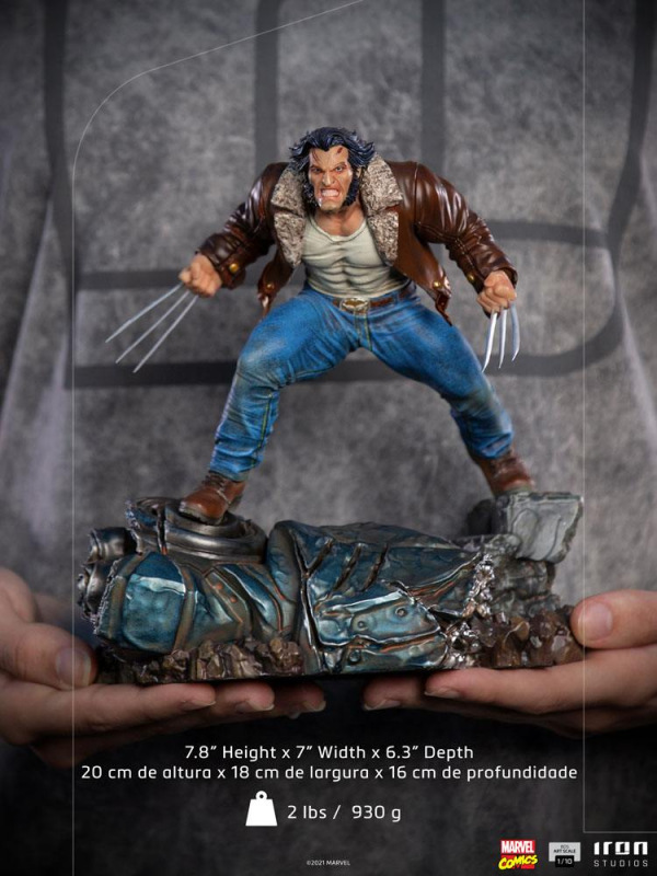 Marvel Comics BDS Art Scale Statue 1/10 Logan (X-Men) 20 cm 14