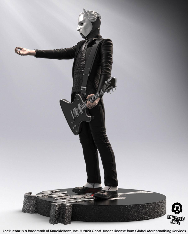Ghost Rock Iconz Statue Nameless Ghoul (Black Guitar) Limited Edition 22 cm 3