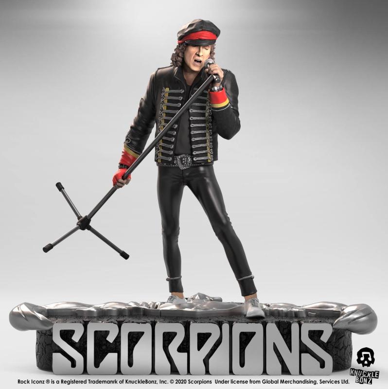 Scorpions Rock Iconz Statue Klaus Meine Limited Edition 22 cm 5