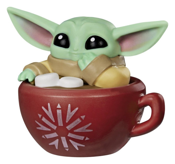 Star Wars Mini Figures 4 cm Grogu Force Freeze Series 2 Blind Box Display (24) 13