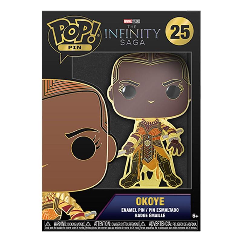 Marvel Infinity Saga POP! Enamel Pin Okoye 10 cm