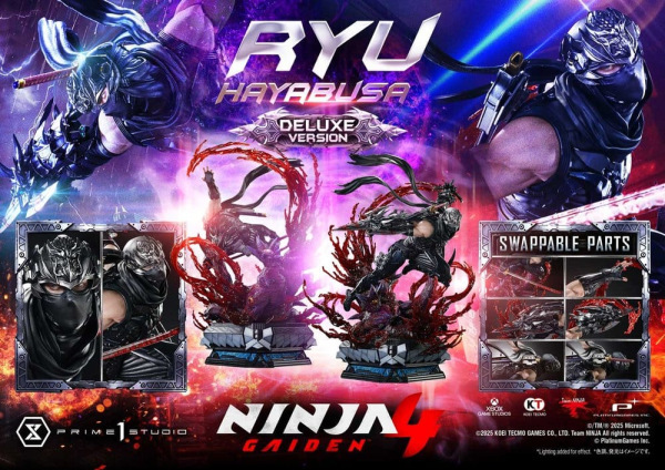 Ninja Gaiden 4 Ultimate Premium Masterline Series Statue 1/4 Ryu Hayabusa Deluxe Bonus Version 70 cm 7