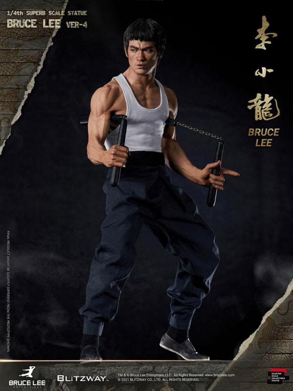 Bruce Lee 1/4 Hybrid Type Superb Statue - Blitzway 5