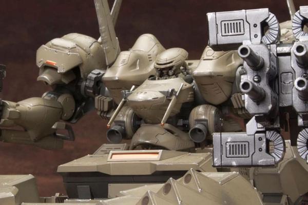 Armored Core Verdict Day Plastic Model Kit 1/72 Matsukaze mdl.2 Base Defense 22 cm