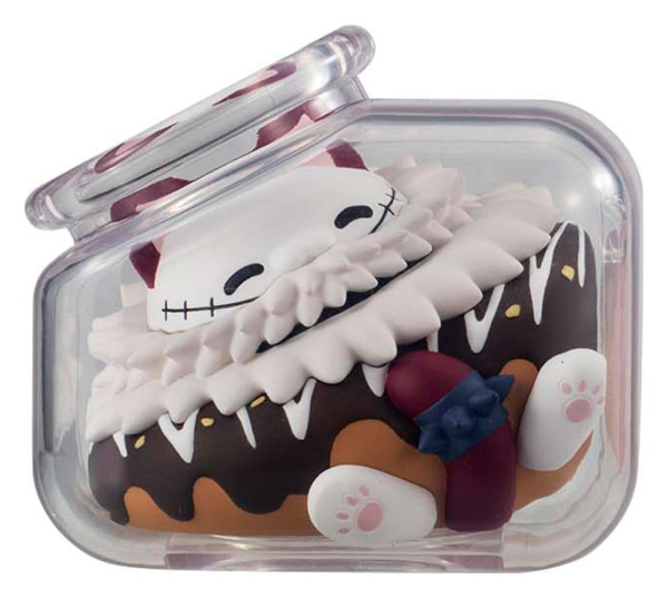 One Piece Mega Cat Project Mini Figures Good Night NyanPieceNyan! Ver. Luffy with rivals 6 cm Blind 8