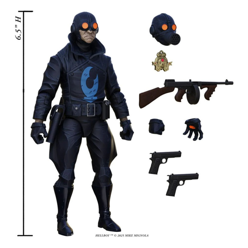 Hellboy Action Figure Lobster Johnson (The Iron Prometheus) 17 cm 1