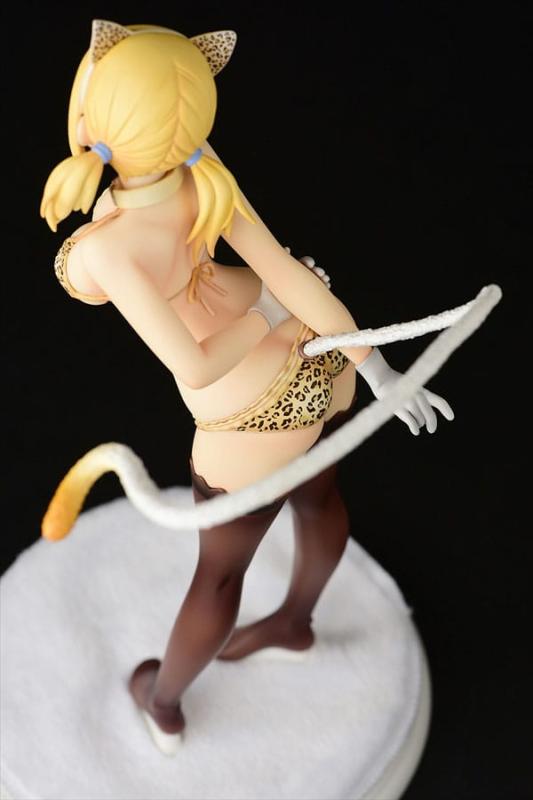 Fairy Tail Statue 1/6 Lucy Heartfilia - Leopard print CAT Gravure_Style 25 cm 10