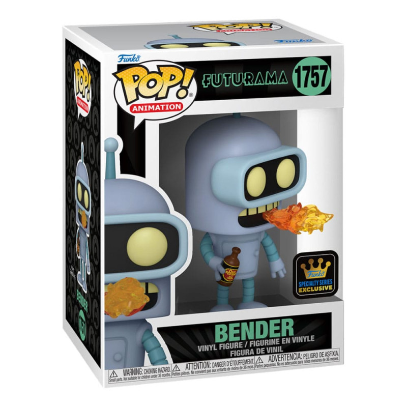 Futurama POP! TV Vinyl Figures Bender w/CH(GW) 9 cm Assortment (6) 3