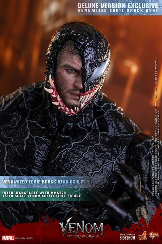 Venom: Let There Be Carnage Movie Masterpiece Series PVC Action Figure 1/6 Carnage Deluxe Ver. 43 cm