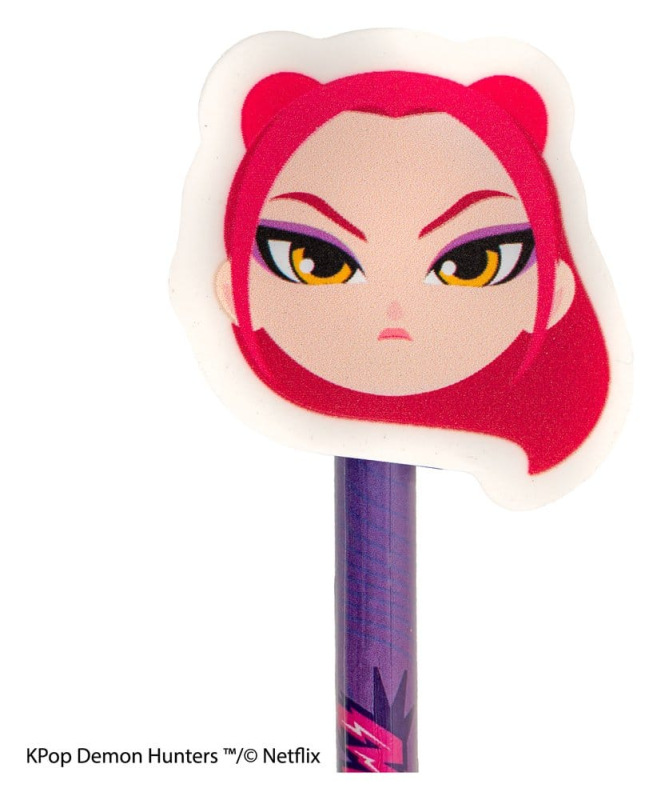 KPop Demon Hunters Pencil & Eraser Series 1 Display (30) 10