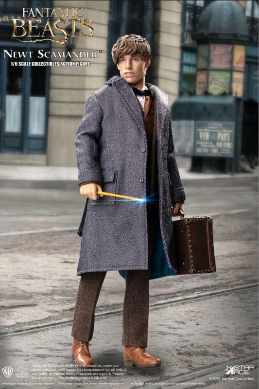 Fantastic Beasts My Favourite Movie Action Figure 1/6 Newt Scamander Grey Coat Ver. 30 cm