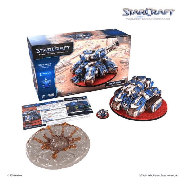 StarCraft TMG Expansion Set Terran: Siege Tank 3
