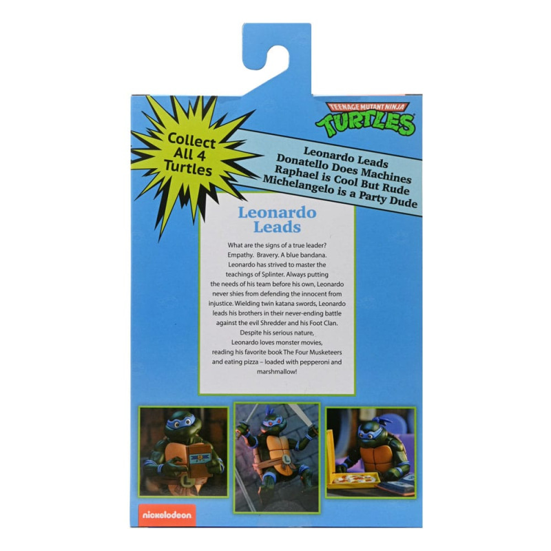 Teenage Mutant Ninja Turtles (1987 Cartoon) Action Figure Ultimate Leonardo (VHS) 18 cm 2