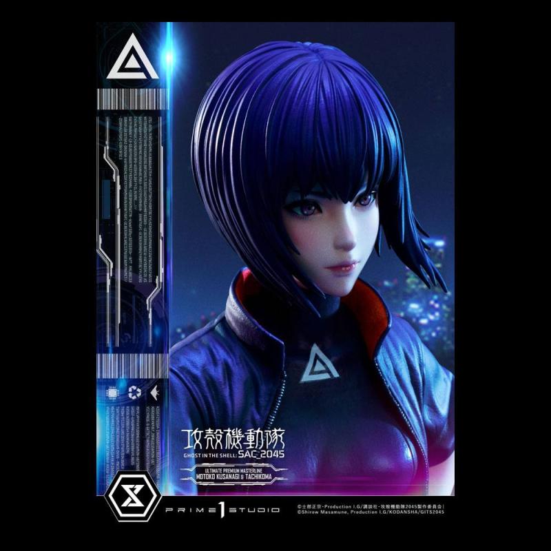 Ghost in the Shell: SAC_2045 Statue 1/4 Motoko Kusanagi and Tachikoma (Bonus Version) 50 cm