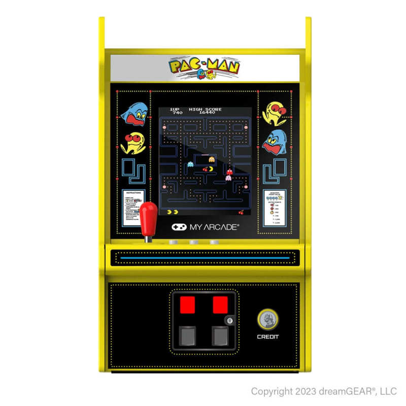 Pac-Man Portable Retro Arcade Micro Player Pro 4