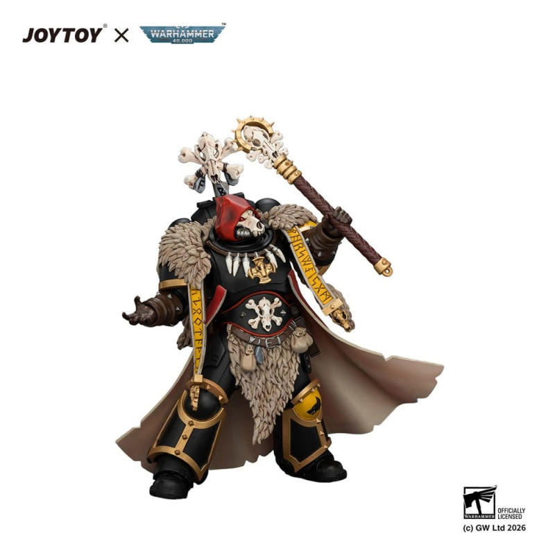 Warhammer Action Figure Space Wolves Wolf Priest 12 cm 3