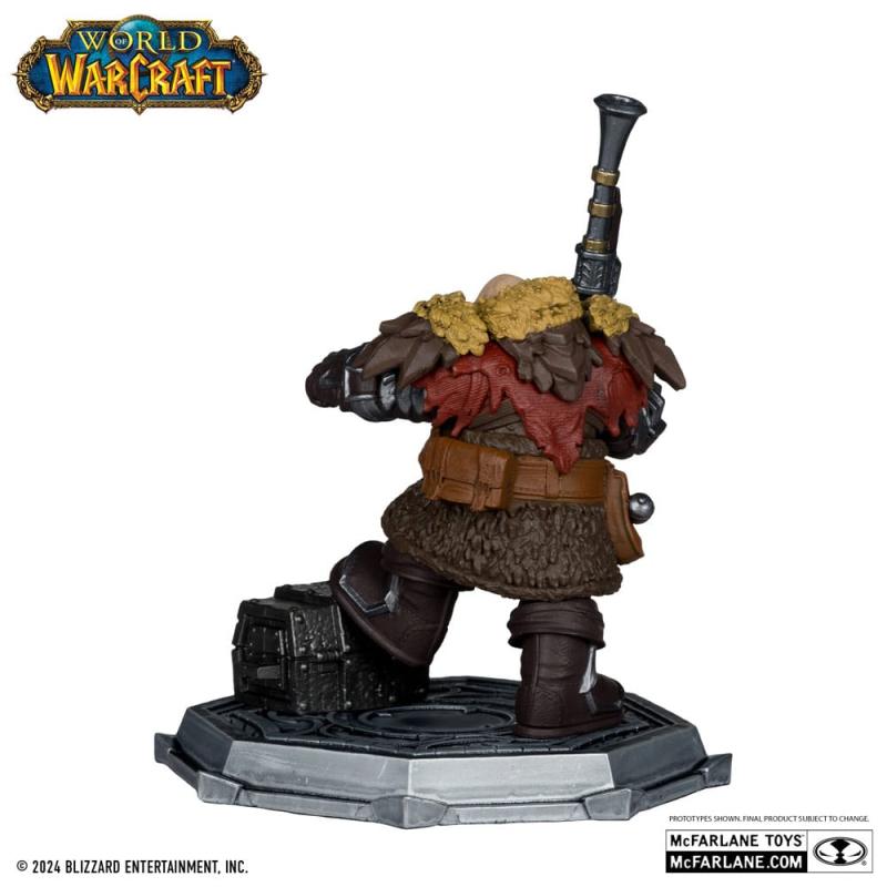 World of Warcraft PVC Statue 2-Pack 1/12 Dwarf Hunter: Beast Master & Pandaren: Monk (Gold Label) 15