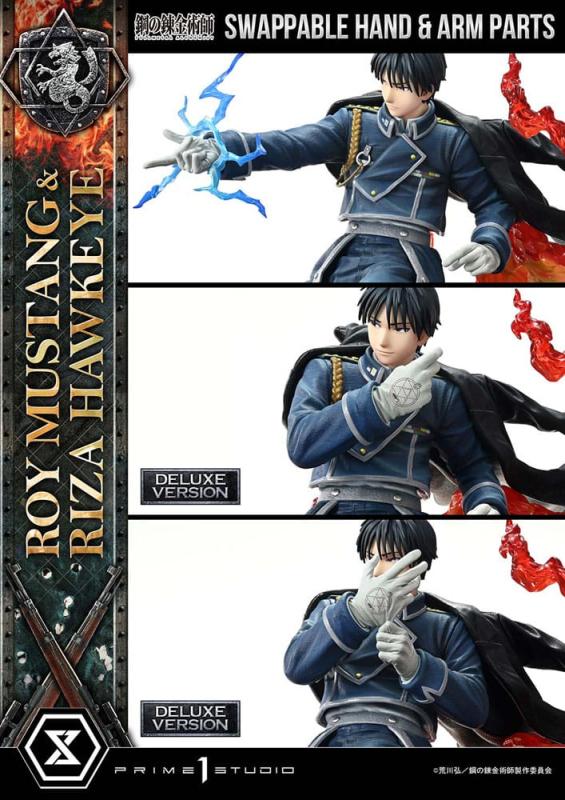 Fullmetal Alchemist Concept Masterline Statue 1/6 Roy Mustang & Riza Hawkeye Deluxe Version 50 cm