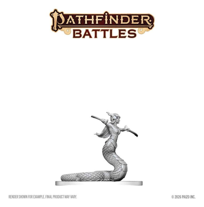 Pathfinder Battles Deep Cuts Unpainted Miniature Lamia Matriarch 13 cm 1