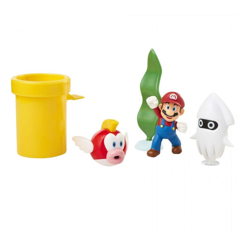 World of Nintendo Super Mario Diorama Set Assortment (6)