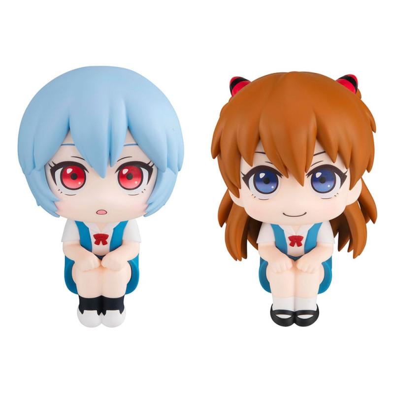 Evangelion: 3.0+1.0 Thrice Upon a Time Look Up PVC Statue Rei Ayanami & Shikinami Asuka Langley 11 c