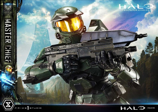 Halo Ultimate Premium Masterline Series Statue 1/4 Campaign Evolved Master Chief Bonus Version 78 cm 6