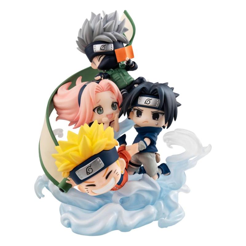 Naruto Shippuden FigUnity PVC Mini Statue Gather here, Team 7 13 cm 11