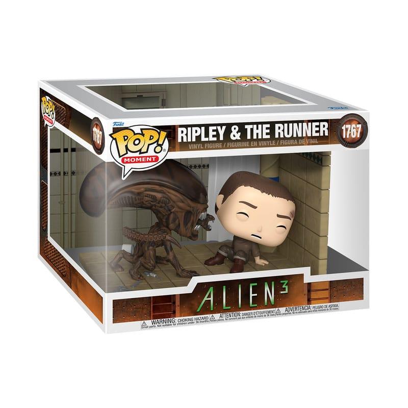 Alien 3 POP Moments Vinyl Figures Ripley & Xeno 9 cm 1