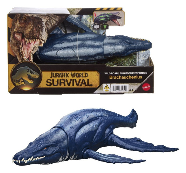 Jurassic World: Survival Action Figure Wild Roar Brachauchenius 1