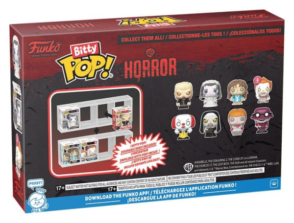 IT Bitty POP! Vinyl Figure 4-Pack Pennywise 2,5 cm 2