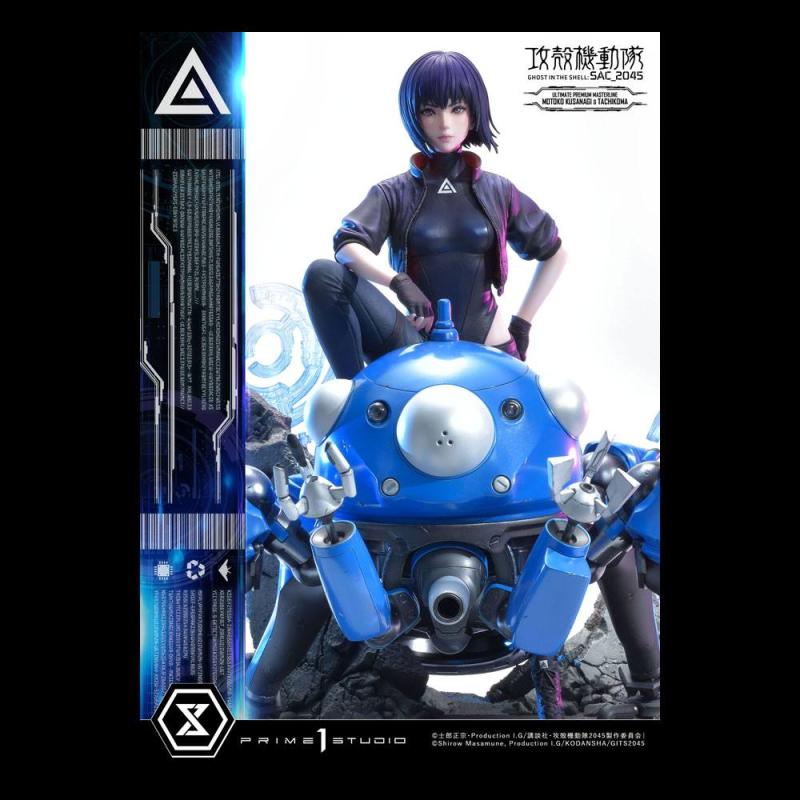 Ghost in the Shell: SAC_2045 Statue 1/4 Motoko Kusanagi and Tachikoma (Bonus Version) 50 cm