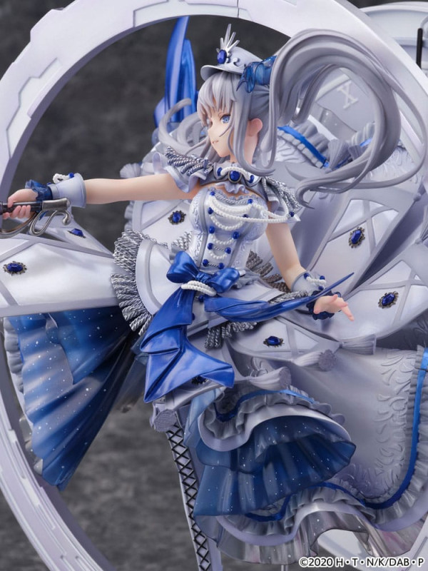 Date A Bullet SHIBUYA SCRAMBLE FIGURE PVC Statue 1/7 The White Queen -Royal Blue Sapphire Dress Ver. 5