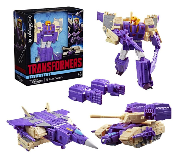 The Transformers: The Movie Studio Series Leader Class Action Figure Blitzwing 18 cm 2
