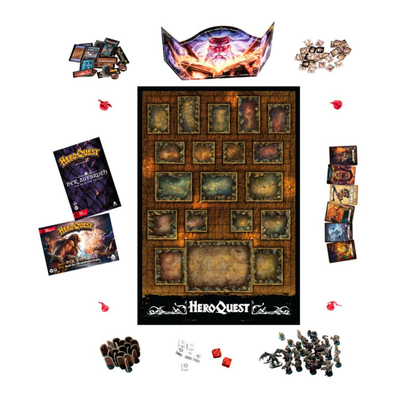 HeroQuest Board Game Der Aufbruch *German Version* 8
