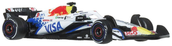 Formula 1 Hot Wheels Premium Die-Cast Vehicle 1/64 Visa Cash App Racing Bulls F1 Team 1