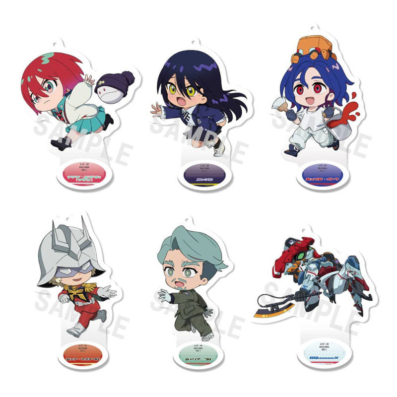 Mobile Suit Gundam GQuuuuuuX TokoToko Acrylic Figure 9 cm Display (6) 13