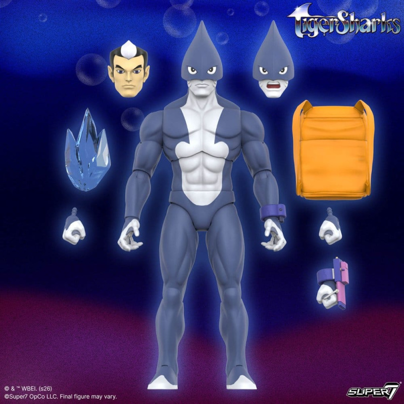TigerSharks Ultimates Wave 01 Action Figure Mako (Hybrid) 18 cm 2