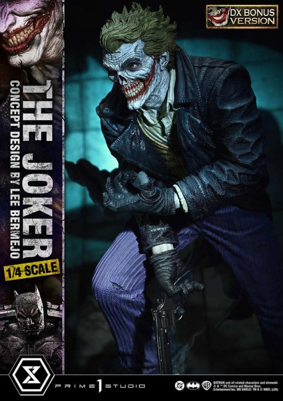 DC Comics Ultimate Premium Masterline Series Statue 1/4 The Joker (Concept Design by Lee Bermejo) DX 9