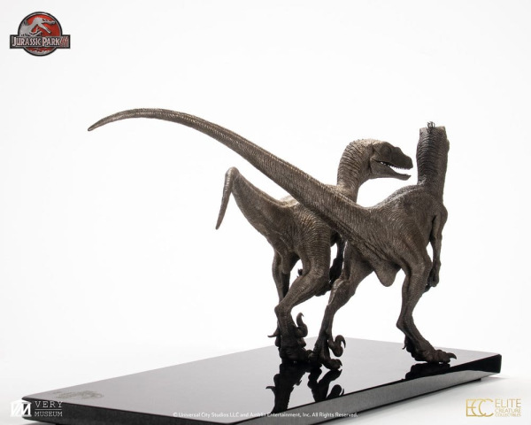 Jurassic Park Statue 1/8 Pair of Velociraptors 30 cm 5
