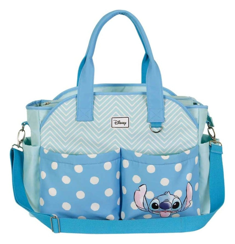 Lilo & Stitch Fancy Mommy Baby Stroller bag Lovely Blue 1