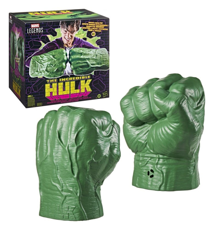The Incredible Hulk Marvel Legends Premium Roleplay Fists 2