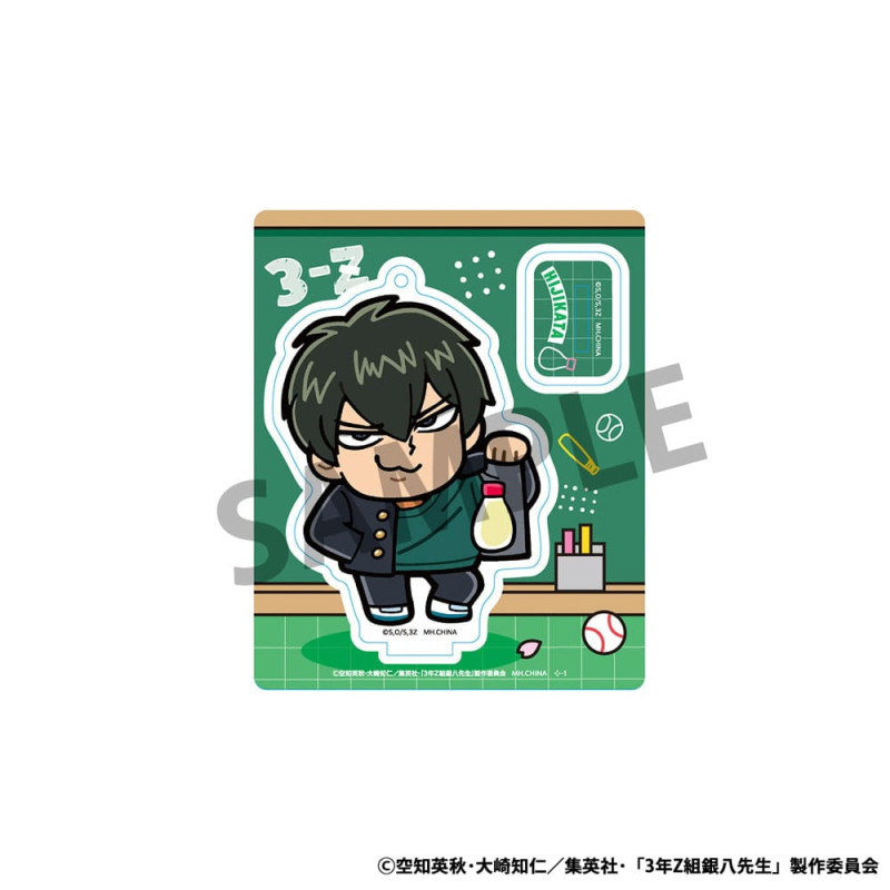 Gintama Acrylic Figure 3-Z Ginpachi Sensei x Okawabukubu the Youth 6 cm Display (8) 4