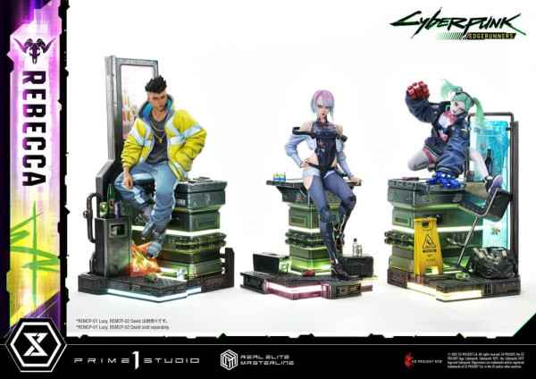 Cyberpunk: Edgerunners Real Elite Masterline Series Statue 1/4 Rebecca 54 cm 11