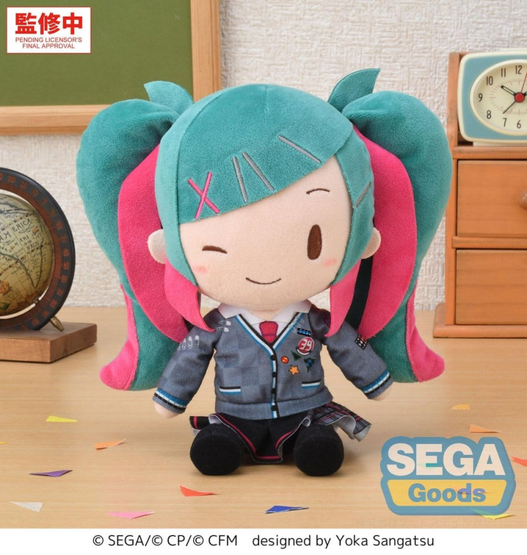 Hatsune Miku: Colorful Stage! Plush Figure fuwa petit M -School SEKAI Hatsune Miku-