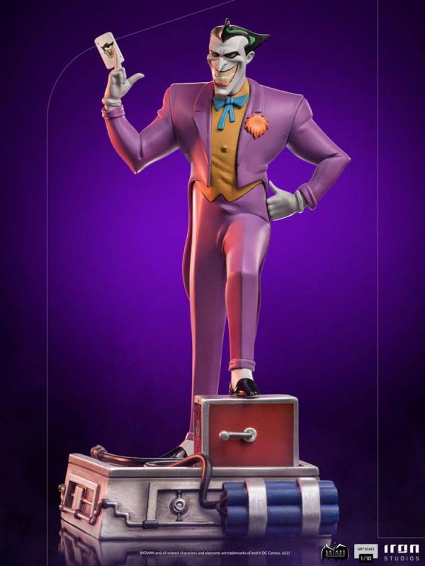 Batman: Joker 1/10 The Animated Series Art Scale Statue - Iron Studios
