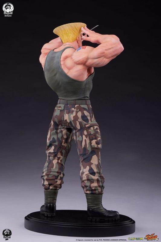 Street Fighter 6 PVC Statue 1/4 Guile Deluxe Edition 50 cm 8